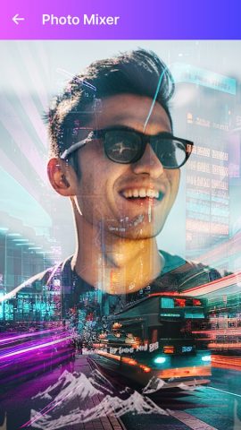 Фотомикшер — Фотоблендер для Android — скриншот 4