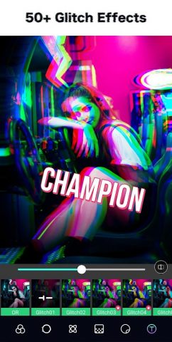 Фоторедактор Glitch — скриншот 2