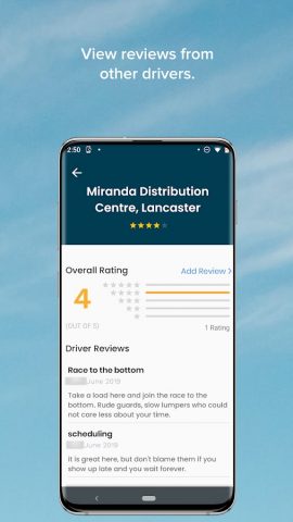 FourKites CarrierLink App для Android — скриншот 2
