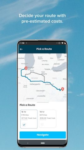FourKites CarrierLink App для Android — скриншот 4