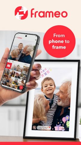 Frameo: Share to photo frames для Android — скриншот 1
