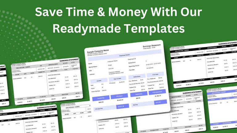 FreePayStubNow: Paycheck Stubs для Android — скриншот 2