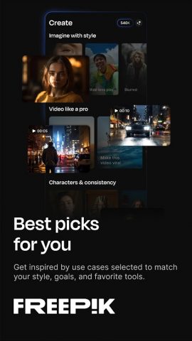 Freepik для Android — скриншот 1