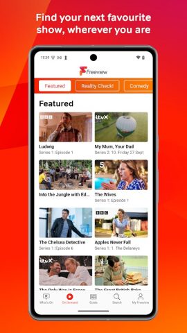 Freeview для Android — скриншот 2