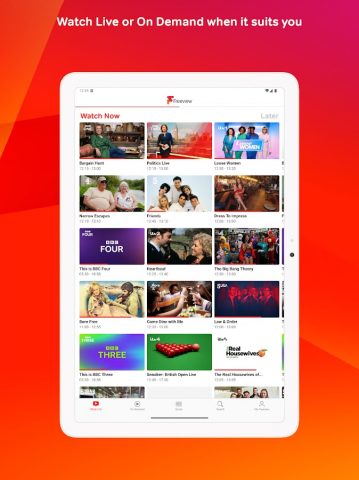 Freeview для Android — скриншот 5