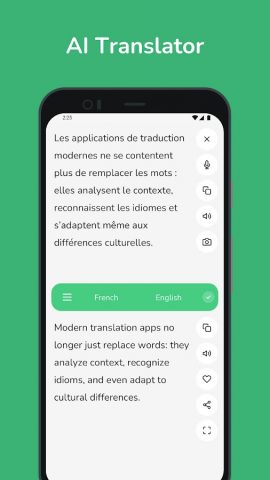 French — English Translator для Android — скриншот 1