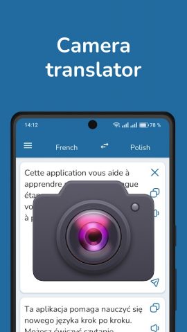 French Polish Translator для Android — скриншот 2
