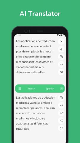 French — Spanish Translator для Android — скриншот 1