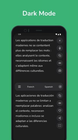 French — Spanish Translator для Android — скриншот 4