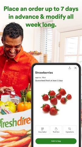 FreshDirect: Grocery Delivery для Android — скриншот 2