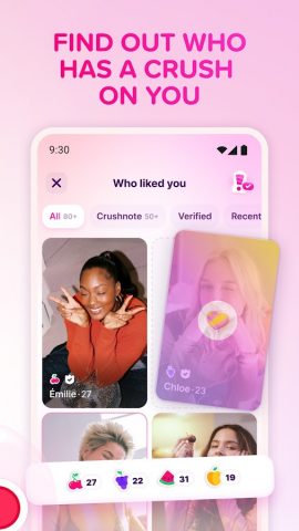 Fruitz — Dating app для Android — скриншот 4