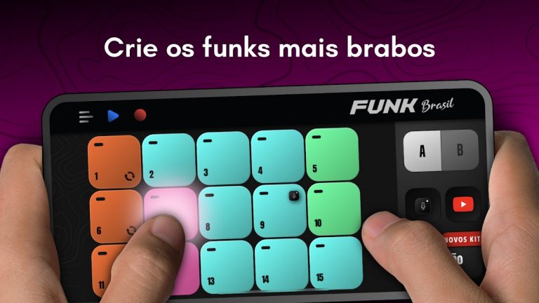 Funk Brasil: DJ MPC drum pads для Android — скриншот 1