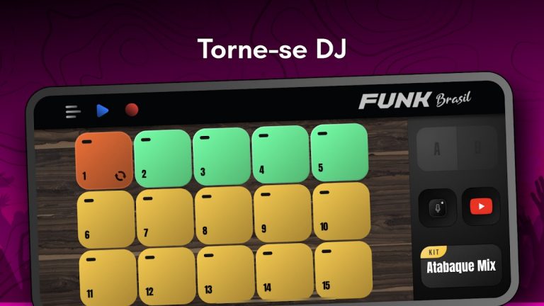 Funk Brasil: DJ MPC drum pads для Android — скриншот 4