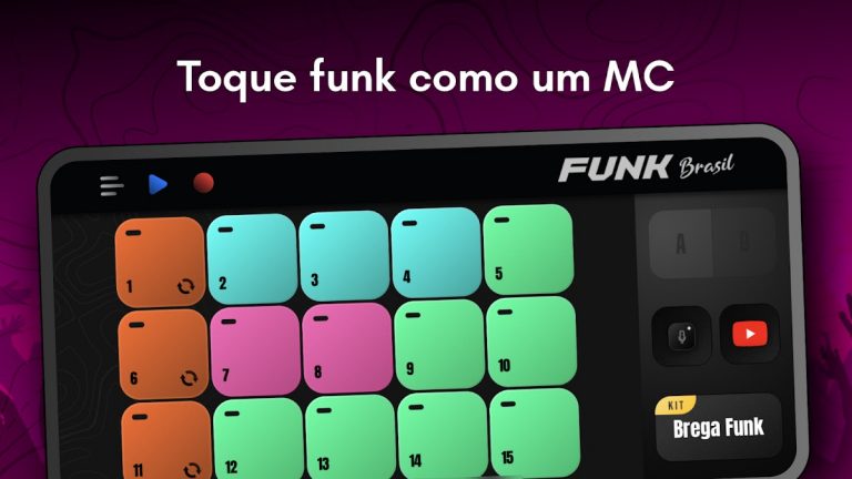 Funk Brasil: DJ MPC drum pads для Android — скриншот 5