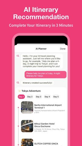 Funliday — Travel planner для Android — скриншот 2