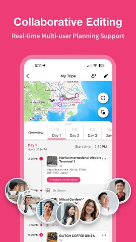 Funliday — Travel planner для Android — скриншот 3
