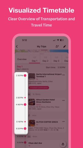 Funliday — Travel planner для Android — скриншот 4