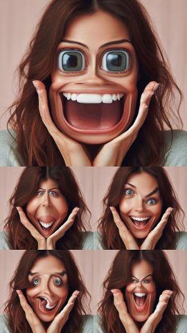 Funny Face Filters Live Camera для Android — скриншот 1