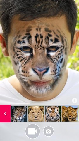 Funny Face Filters Live Camera для Android — скриншот 3