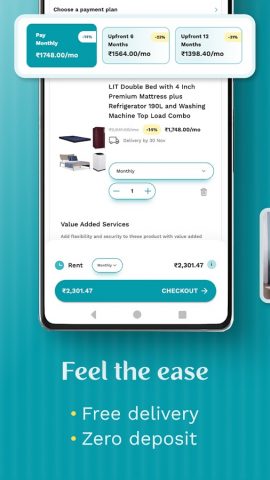 Furlenco: Rent & Buy Furniture для Android — скриншот 3