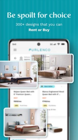 Furlenco: Rent & Buy Furniture для Android — скриншот 4