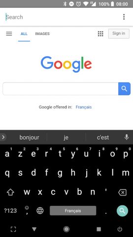 G Веб-браузер: Микро Интернет для Android — скриншот 1