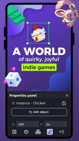 GDevelop — Create & Play Games — скриншот 1