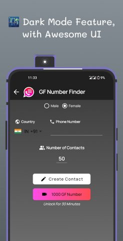 GF Finder App: Ladki Ka Number для Android — скриншот 4