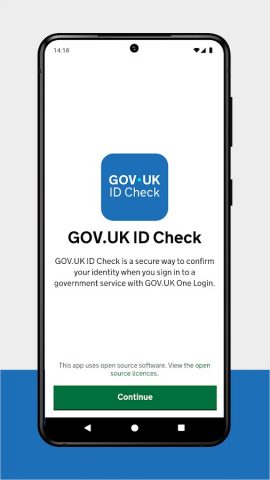 GOV.UK ID Check для Android — скриншот 1