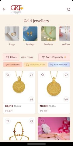 GRT Jewellers Online Shopping для Android — скриншот 3