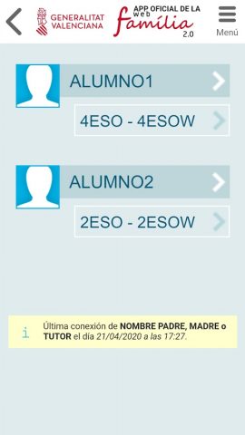 GVA Web Família 2.0 для Android — скриншот 3