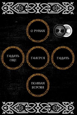 Гадание на рунах для Android — скриншот 1