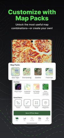 Gaia GPS (Topo Maps) для Android — скриншот 5