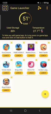 Game Launcher : App Launcher для Android — скриншот 3