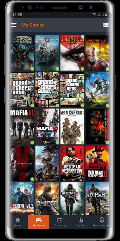 Games Tracker для Android — скриншот 3