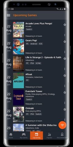 Games Tracker для Android — скриншот 4
