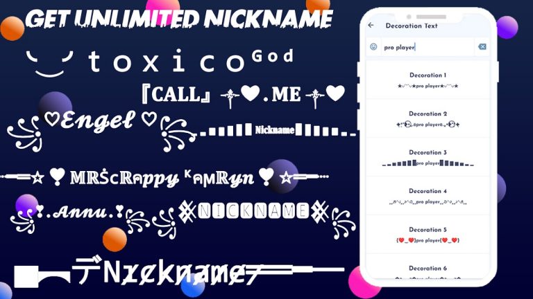 Gaming Fancy Name : Nickname для Android — скриншот 1