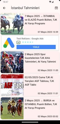 GanyanTime — Altılı Tahminleri для Android — скриншот 5