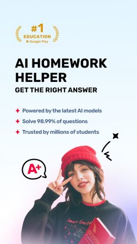 Gauth: AI Study Companion для Android — скриншот 1