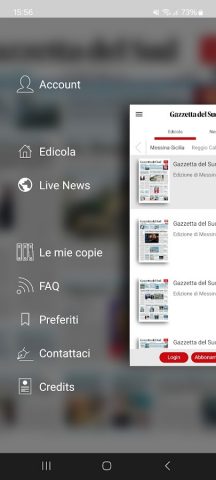 Gazzetta Del Sud для Android — скриншот 3