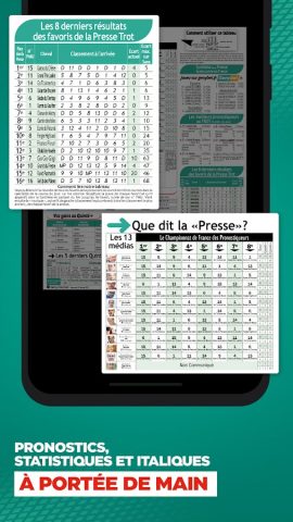 Geny Courses: pronostic quinté для Android — скриншот 4