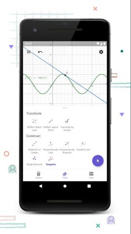 GeoGebra Calculator Suite для Android — скриншот 4
