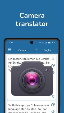 German English Translator для Android — скриншот 2