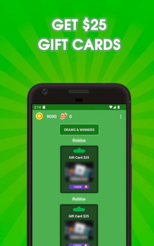 Get 25USD RS Gift Cards для Android — скриншот 1