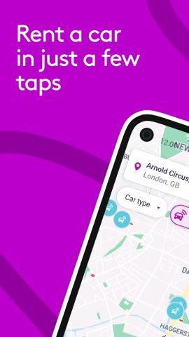 Getaround — car rental для Android — скриншот 1