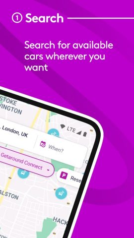 Getaround — car rental для Android — скриншот 2