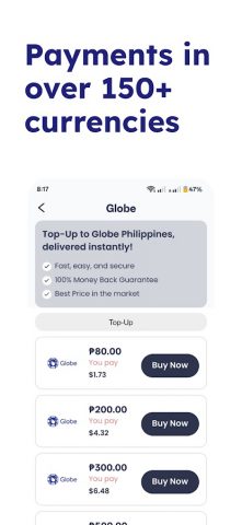 Globe Load для Android — скриншот 3