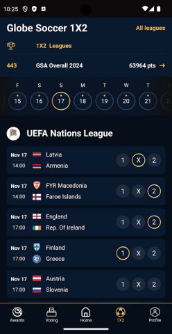 Globe Soccer для Android — скриншот 2
