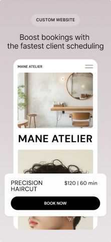 GlossGenius: Booking, Payments для Android — скриншот 3