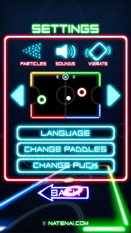 Glow Hockey 2L для iOS — скриншот 5